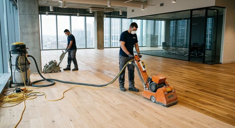 Commercial Hardwood Service in Lewis Center, OH