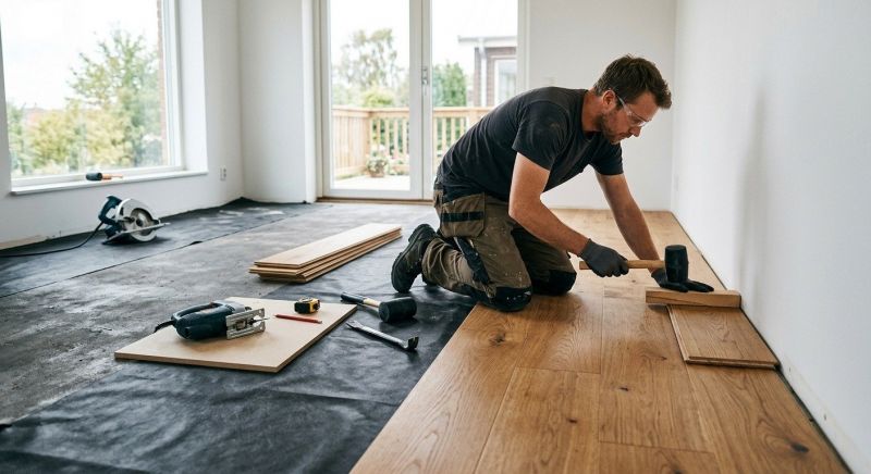 Engineered Wood Installation in Sunbury, OH