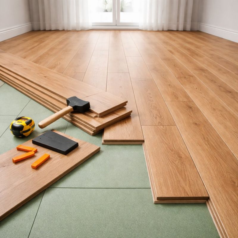 Laminate Floor Installation in Galena, OH