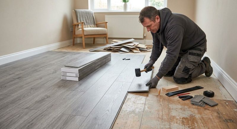 Laminate Floor Replacement in Chesterville, OH