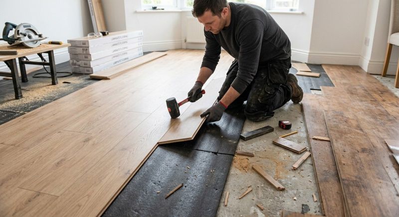 Laminate Floor Replacement in Chesterville, OH