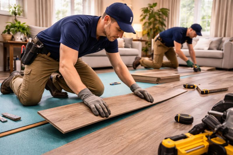 Laminate Floor Replacement in Delaware, OH