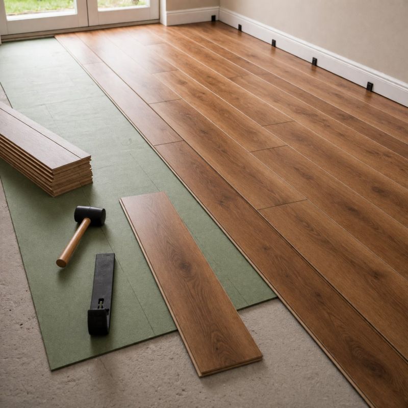 Laminate Floor Replacement in Sunbury, OH