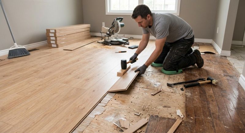 Laminate Floor Replacement in New Albany, OH