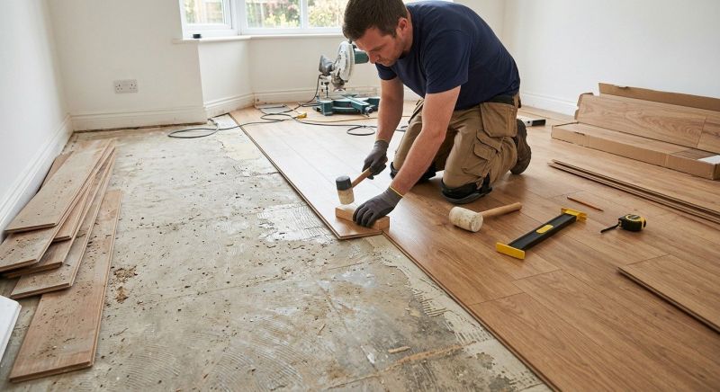 Laminate Floor Replacement in Utica, OH