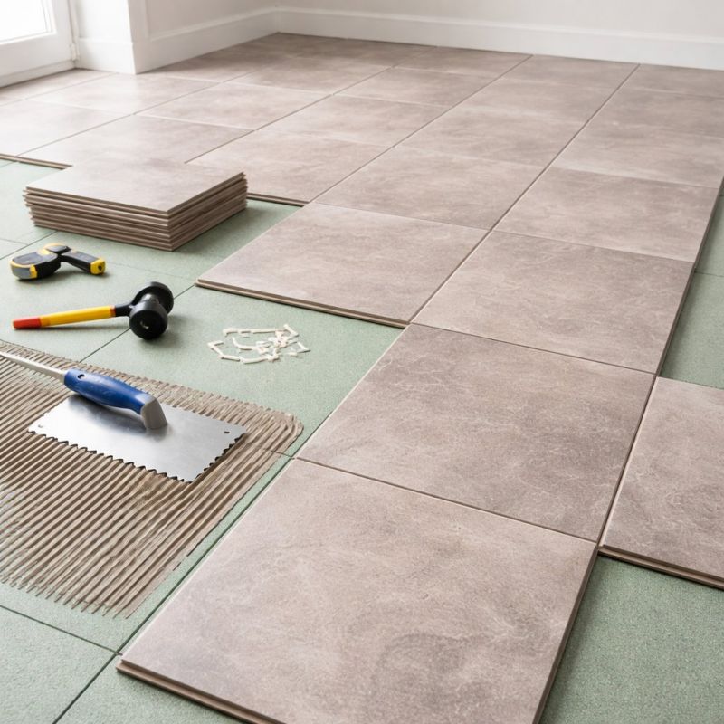 Laminate Tile Installation in Sunbury, OH