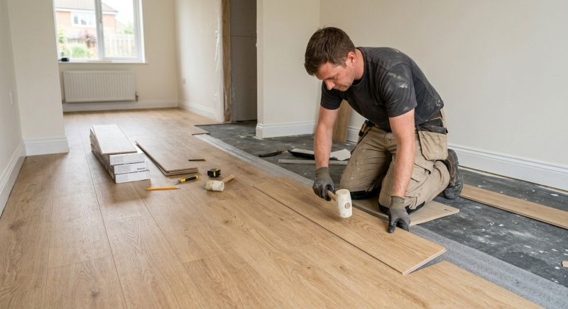 Linoleum Floor Installation in Chesterville, OH
