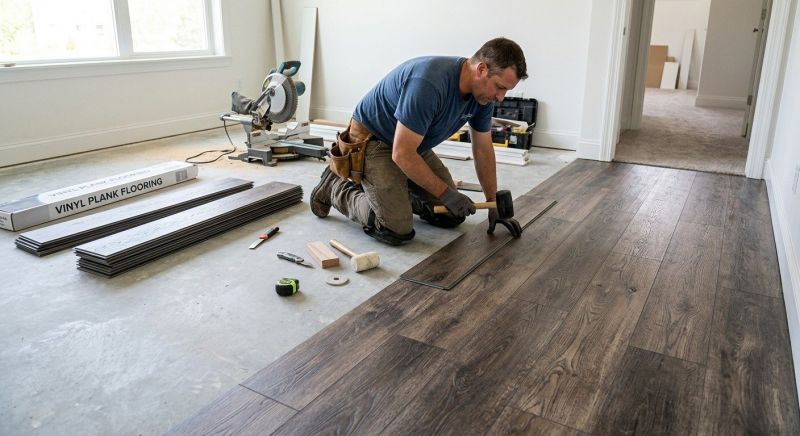 Linoleum Floor Installation in Mount Gilead, OH
