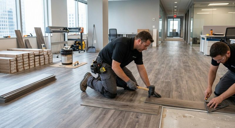 Linoleum Floor Installation in Pataskala, OH
