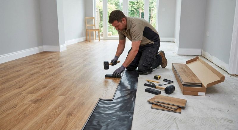 Luxury Vinyl Tile Installation in Chesterville, OH