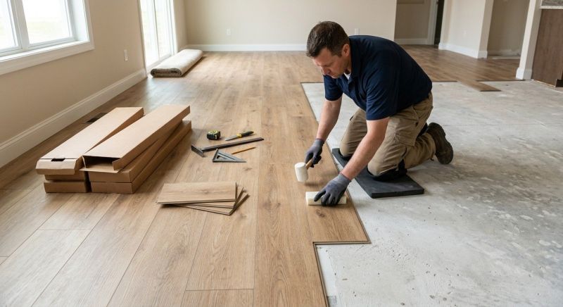 Luxury Vinyl Tile Installation in Pataskala, OH