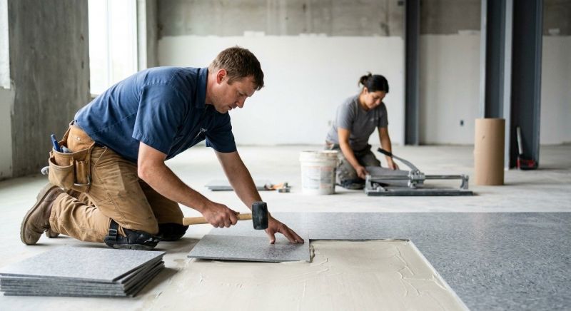Lvt Flooring Installation in Delaware County, OH