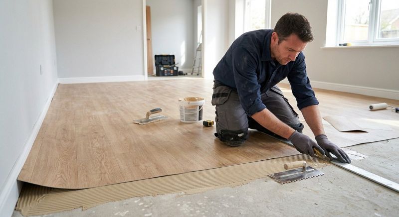 Sheet Flooring Installation in Mount Gilead, OH