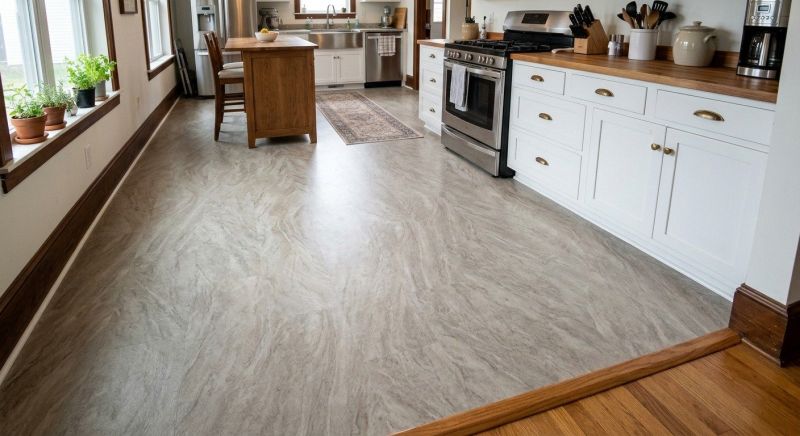 Sheet Linoleum Installation in Granville, OH