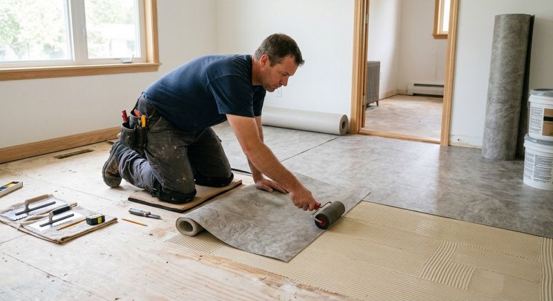 Sheet Vinyl Installation in Morrow County, OH