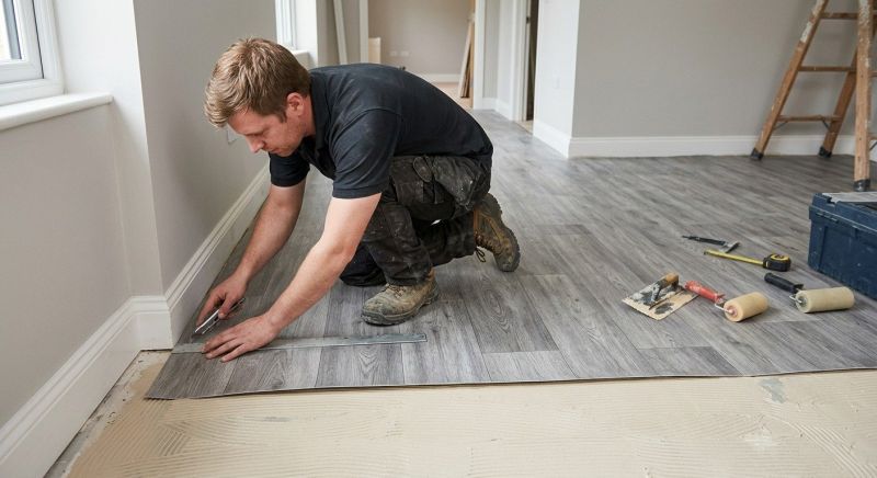 Sheet Vinyl Installation in Powell, OH