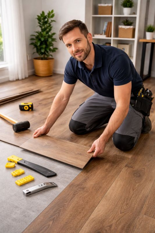 Vinyl Flooring Installation in Reynoldsburg, OH
