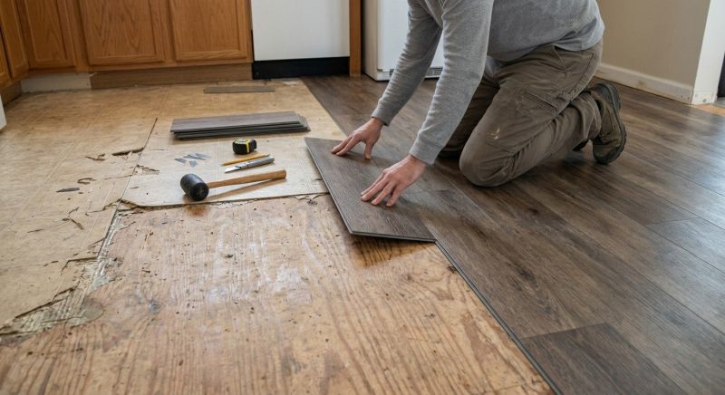 Vinyl Flooring Installation in Waldo, OH
