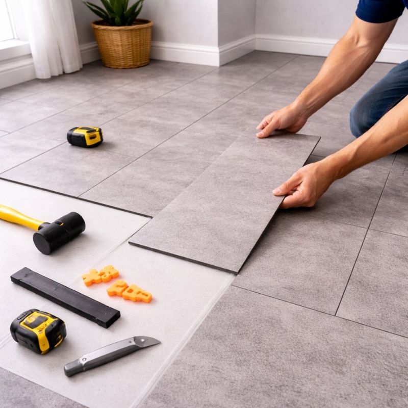Vinyl Tile Installation in Sunbury, OH